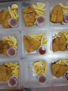 Fish n Chip Atau Grilled Chicken Chop