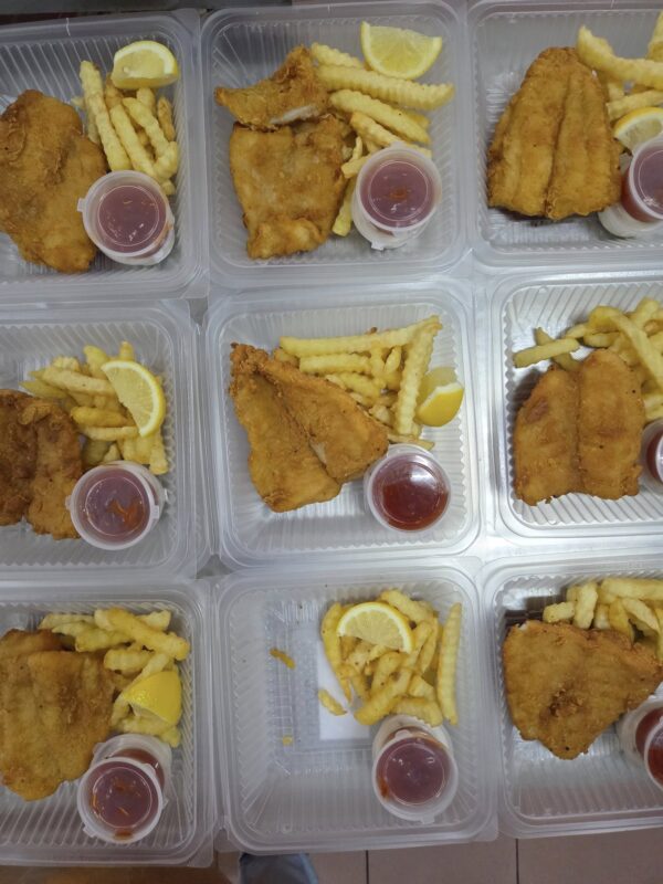 Fish n Chip Atau Grilled Chicken Chop
