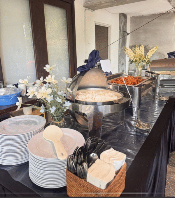 Ubi Rebus, Sambal Tumis Bilis hijau, Ikan Masin Gelama